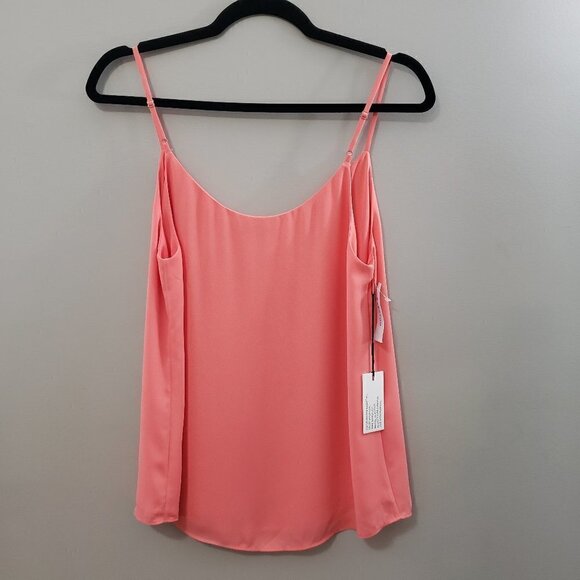 NEW Babaton Aritzia Everly Cami Tank Coral XS - Picture 3 of 7